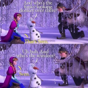 olaf and sven, sven, frozen, disney frozen, Sven Olaf comic