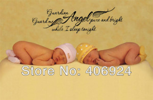 Wholesale-Removable-Angel-Wall-Quote-Decals-Stickers-Decor-Kids-Room ...