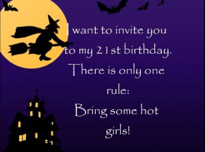 21st Birthday Quotes For Girls 21st birthday invitation