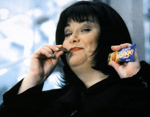 Dawn French dumped as face and full figure of Terry's Chocolate Orange