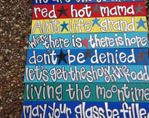 Widespread Panic Don't Be Denie d hand painted wooden sign ...