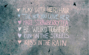 tags: #love #list #chalk #cute #words #photo