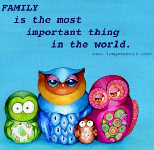 We stick together no matter what. That's how I was raised and how I am ...