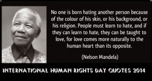 International Human Rights Day Quotes 2014