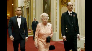Queen Elizabeth, 2012 London Olympics, James Bond, Daniel Craig