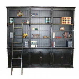 Large Bookcases with Ladder