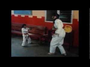 Kung Fu Midget vs Angry Karate Woman - Funny Video - Mini Me ...