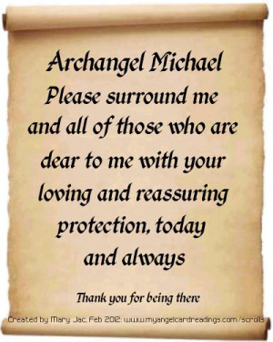 Quote/Thought on Archangel Michael