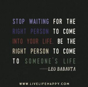 Quotes About Waiting for the Right Person