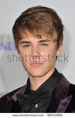 stock photo : Justin Bieber at the Los Angeles premiere of his new ...