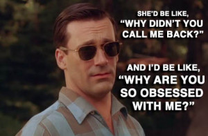 ... full post (well, aside from Dawson’s Creek ), it’s Mad Men