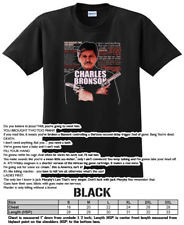 Charles Bronson Death Wish Retro Movie Black T Shirt