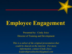 ... engagement overview of findings two words employee engagement this