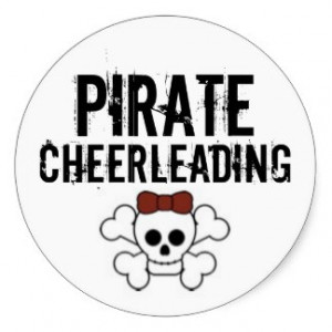 cute_pirate_pirate_cheerleading_sticker ...