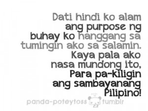 pinoy #pinoyquotes #tagalogquotes #banat #kilig #yung