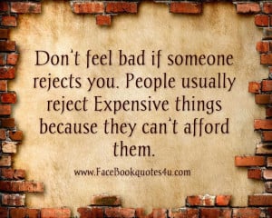 Quotes About Bad Friends Facebook Quotes Dont Feel Bad If Someone ...