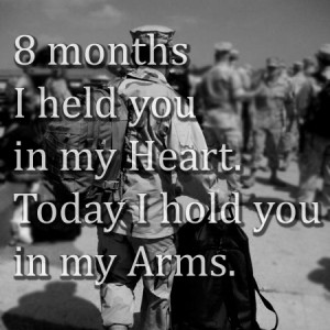 military welcome home sayings quotes