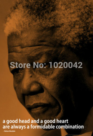 Free Shipping Nelson Mandela Quote Famous Quotes - Classroom ...
