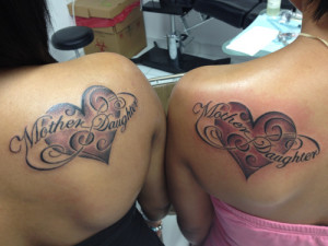 Tattoo Ideas for Mom and daughter