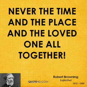 Time And Place Quotes