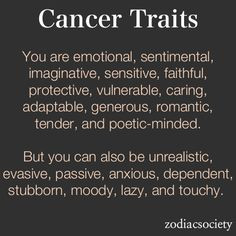 ... zodiac society more cancerian traits stars signs cancer cancer signs