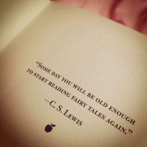 Lewis Quote in The Land Of Stories by Chris Colfer