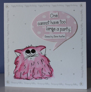 ... Cannot Have Too Large a Party Quote by Jane by Spottymoocow, £2.20