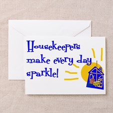 Healthcare Housekeeping Week Greeting Cards