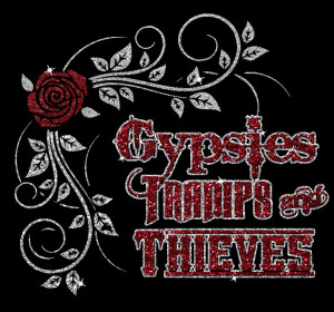 Glitter Gypsies Tramps and Thieves Tee - Thumbnail 2