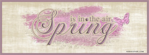 Spring is in the air Facebook Cover