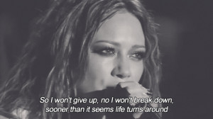 Hilary Duff #Inspiration #Quotes #Raise Your Voice