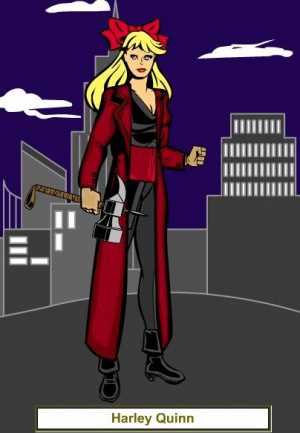 Re: Harley Quinn costume idea!