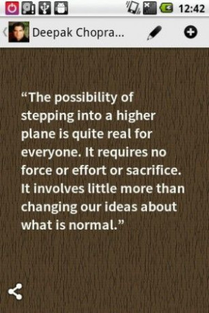 Deepak Chopra Quotes | View bigger - Deepak Chopra Quotes for Android ...