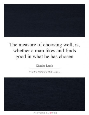 Choice Quotes Charles Lamb Quotes