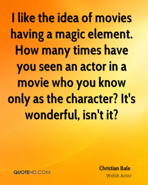 Christian Bale Movie Quotes