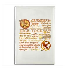 The Hunger Games > Hunger Games Quotes Rectangle Magnet