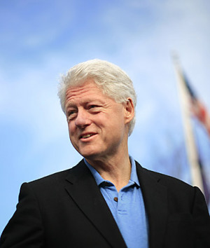 Former President Bill Clinton, on the political rivalry between ...