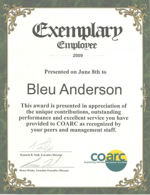 your 4th anniversary with coarc your organizational skills are ...