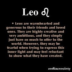 Leo Zodiac Facts More