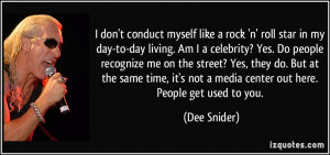 More Dee Snider Quotes