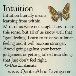 intuition quotes