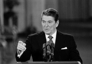 President Ronald Reagan (Ira Schwarz/Associated Press)