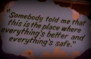 ... tags for this image include: one tree hill, oth, quote, love and safe