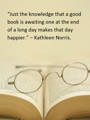 As for me, I'm busy reading.