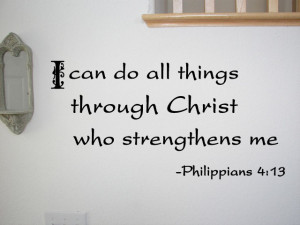 ... ALL-THINGS-Christ-Bible-Wall-Quote-Decal-Words-Verses-Philippians-4-13