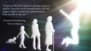 ... death; the actual transition from one life to the next.