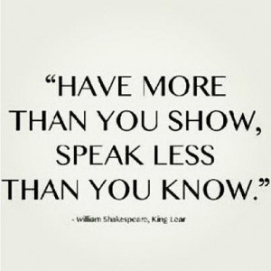 Shakespere, King Lear