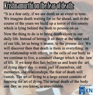 Krishnamurti Quote About