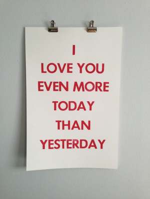 Love You More than Quotes