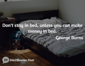 Famous Quotes - George Burns